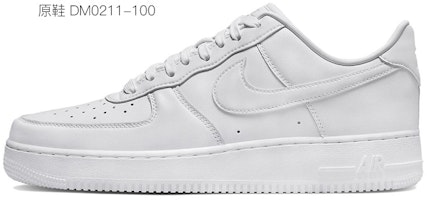 나이키 에어포스 1 로우 '화성 프로젝트 갈색-흰색' (커스텀) CW2288-111(Team27-男款火星计划) 1