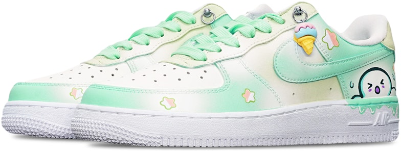 나이키 에어포스 1 로우 '말차크림 아이스크림' (59 characters) CW2288-111(TeamT-冰淇淋米绿白S-BOX) Lookbook 나이키 에어포스 1 로우 '말차크림 아이스크림' (59 characters) CW2288-111(TeamT-冰淇淋米绿白S-BOX)