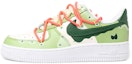 Buy 【定制球鞋】 Nike Air Force 1 Low 7 手繪噴繪 解構 抹茶 冰淇淋 低幫 板鞋 男款 白綠