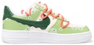 Order 【定制球鞋】 Nike Air Force 1 Low 7 手繪噴繪 解構 抹茶 冰淇淋 低幫 板鞋 男款 白綠