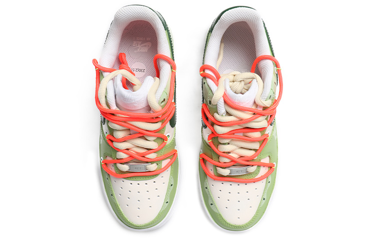 Shop [Kasut Custom] Nike Air Force 1 Low 'Aiskrim Matcha Deconstructed' CW2288-111(Team拾玖-男款冰淇淋)
