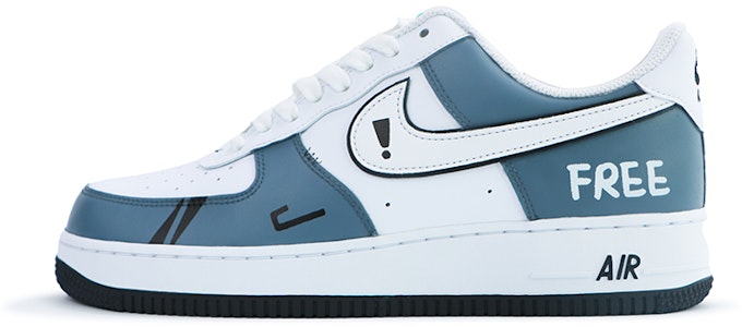 나이키 에어포스 1 로우 '매트릭스 블루 화이트' 커스텀 DV0788-103(Team48-黑客帝国) Buy 나이키 에어포스 1 로우 '매트릭스 블루 화이트' 커스텀 DV0788-103(Team48-黑客帝国)