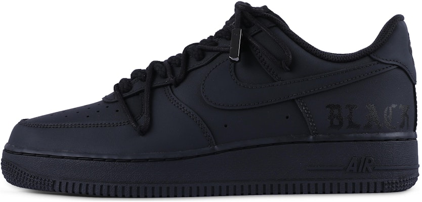 【訂製球鞋】Nike Air Force 1 Low 07 空軍一號 黑武士 黑暗霧面 高效能 低筒 板鞋 男款 純黑 Buy 【訂製球鞋】Nike Air Force 1 Low 07 空軍一號 黑武士 黑暗霧面 高效能 低筒 板鞋 男款 純黑