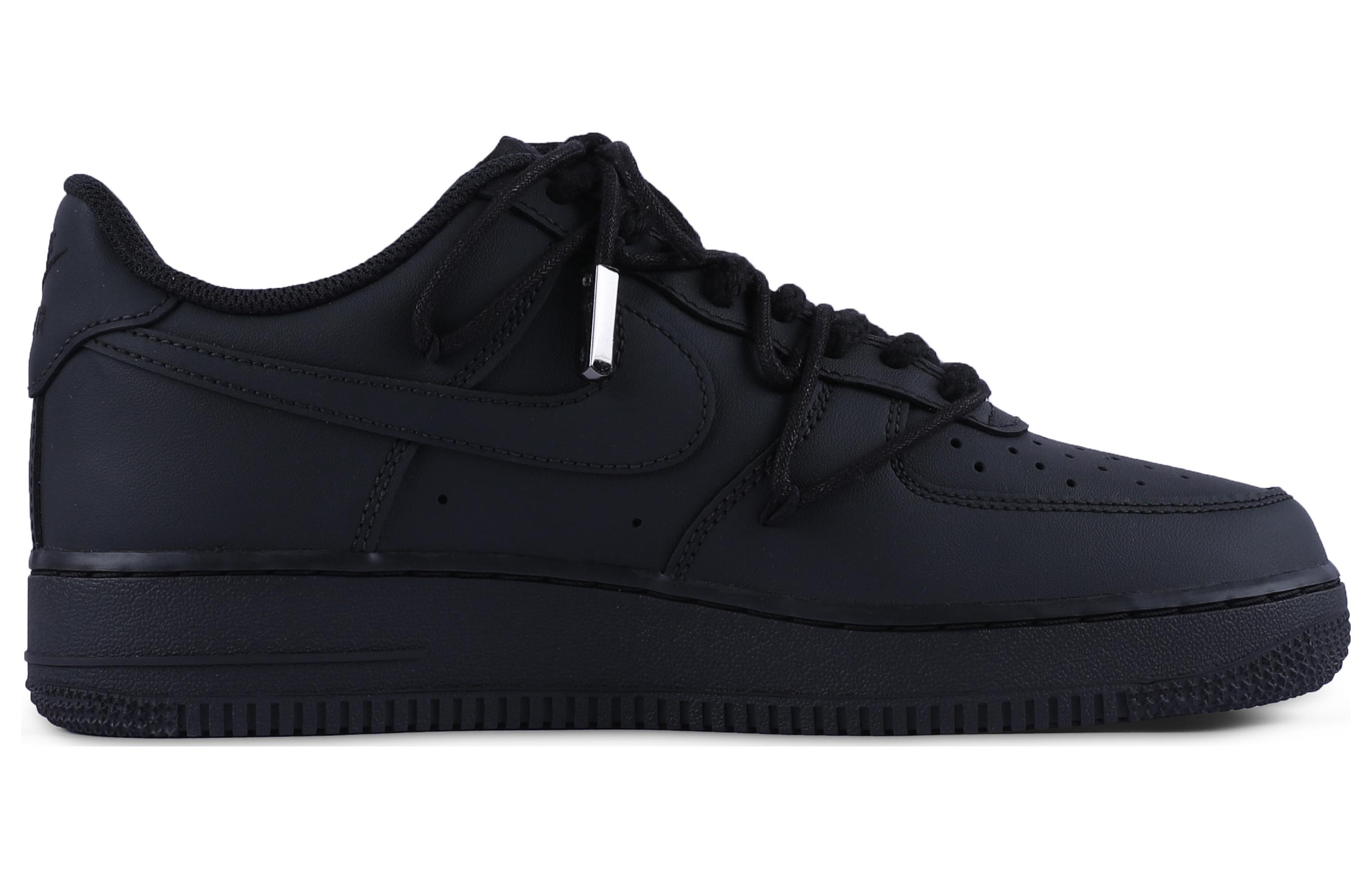 Order 【訂製球鞋】Nike Air Force 1 Low 07 空軍一號 黑武士 黑暗霧面 高效能 低筒 板鞋 男款 純黑