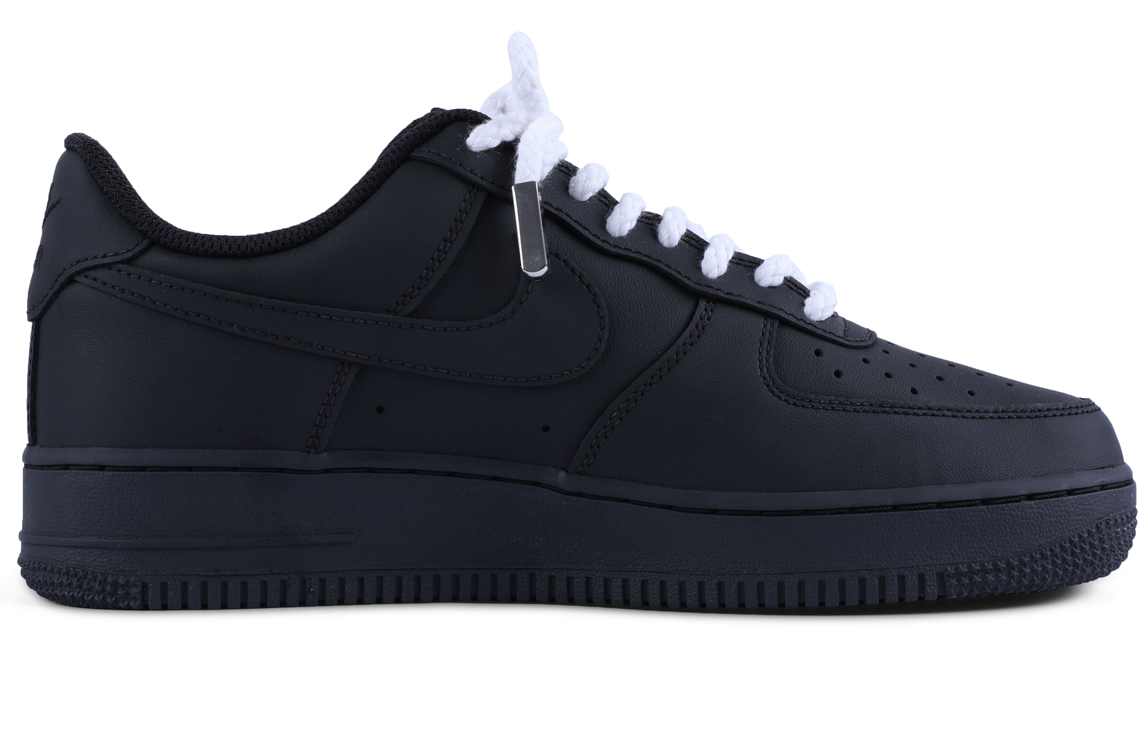 Order [Sepatu Kustom] Nike Air Force 1 Low 'Hitam Doff Dark Trooper' CW2288-001(TEAM55-哑光黑白壹)