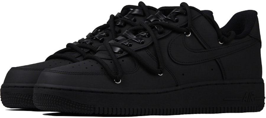 Zapatillas Nike Air Force 1 Low 'Negro Mate con Cordones Reconstruidos' CW2288-001(TeamJ-哑光黑板鞋男款) Purchase Zapatillas Nike Air Force 1 Low 'Negro Mate con Cordones Reconstruidos' CW2288-001(TeamJ-哑光黑板鞋男款)