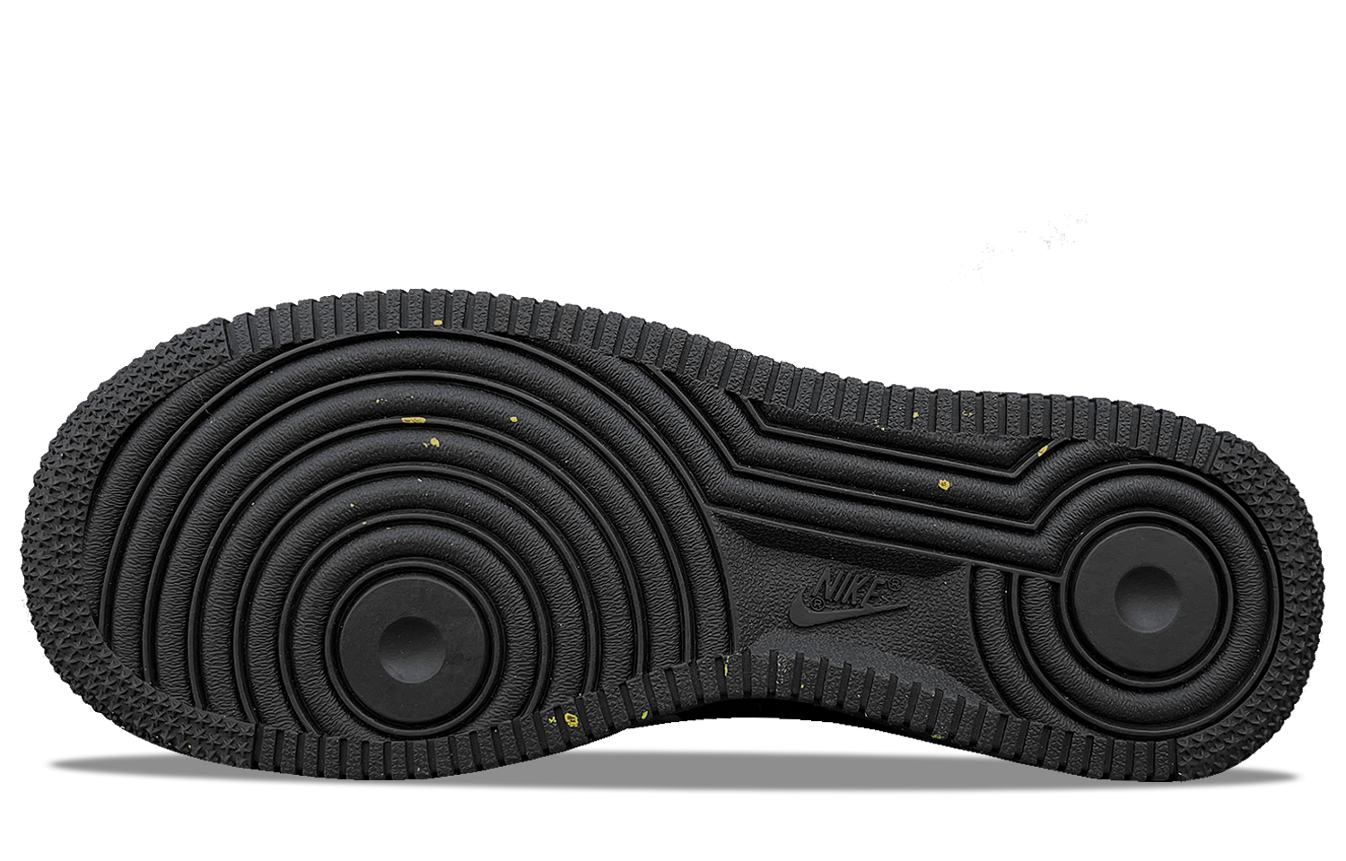 Details for 【定製球鞋】Nike Air Force 1 Low LE 哑光金色斑點 塗鴉潑墨 立體鉤子 解構 低筒 球鞋 GS 黑