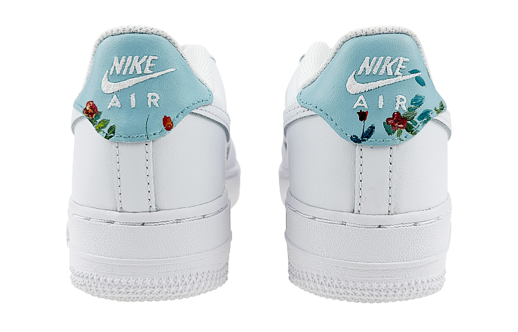 [Custom Shoes] Nike Air Force 1 Low 'May Oil Painting Rose White-Blue' 圖 5