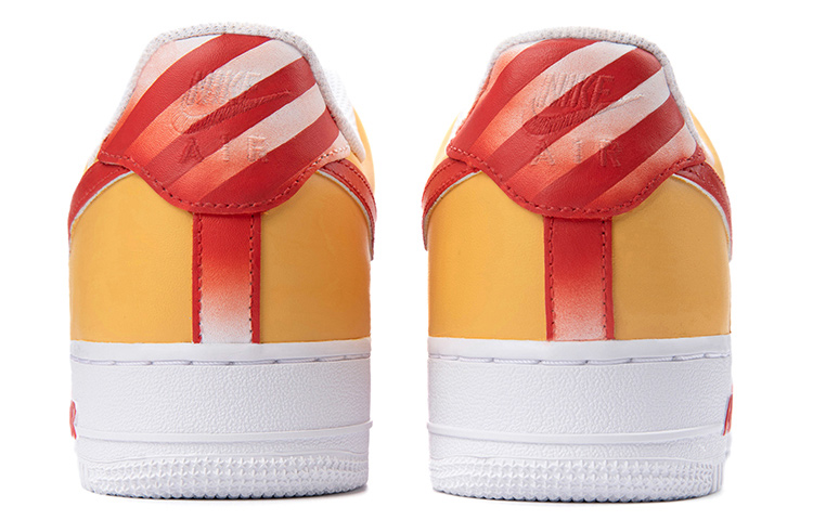 Shop [カスタムシューズ] ナイキ エア フォース 1 ロー 'マクドナルド イエロー ホワイト レッド' CW2288-111(Team18-AF1男款麦当劳)