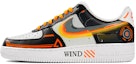 Buy 【定制球鞋】Nike Air Force 1 Low 7 空軍一號 機甲風格 霓虹科技感 賽博朋克 螢光感 低幫 板鞋 男款 灰橙色