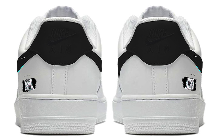 Shop [定制鞋款] 耐克空军一号低帮 '机械故障 - 白/黑/灰' CW2288-111(Team7-机械故障)