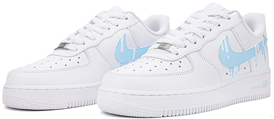 나이키 에어포스 1 로우 '녹은 아이스크림' (Nike AF1 로우 '멜티드 아이스크림') CW2288-111(Team18-AF1蓝色单钩融化QD) Lookbook 나이키 에어포스 1 로우 '녹은 아이스크림' (Nike AF1 로우 '멜티드 아이스크림') CW2288-111(Team18-AF1蓝色单钩融化QD)