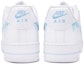 Shop 나이키 에어포스 1 로우 '녹은 아이스크림' (Nike AF1 로우 '멜티드 아이스크림') CW2288-111(Team18-AF1蓝色单钩融化QD)