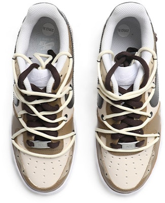 【客製球鞋】Nike Air Force 1 Low 7 手繪噴繪 溶解 解構 冰淇淋 摩卡 低筒 板鞋 男款 巧克力色 Shop 【客製球鞋】Nike Air Force 1 Low 7 手繪噴繪 溶解 解構 冰淇淋 摩卡 低筒 板鞋 男款 巧克力色