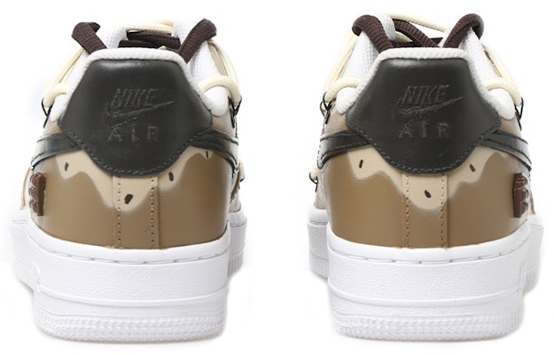 【客製球鞋】Nike Air Force 1 Low 7 手繪噴繪 溶解 解構 冰淇淋 摩卡 低筒 板鞋 男款 巧克力色 Purchase 【客製球鞋】Nike Air Force 1 Low 7 手繪噴繪 溶解 解構 冰淇淋 摩卡 低筒 板鞋 男款 巧克力色