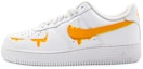 Buy 【訂製球鞋】 Nike Air Force 1 Low '07 空軍一號 融化塗鴉 低幫 板鞋 男款 橙白