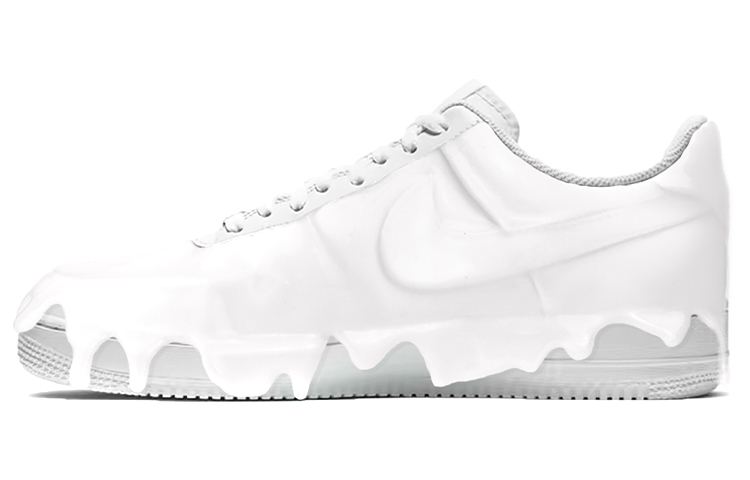 Lookbook 【定制球鞋】 Nike Air Force 1 Low 空軍一號 奶酪 流體 低幫 板鞋 男款 乳白色