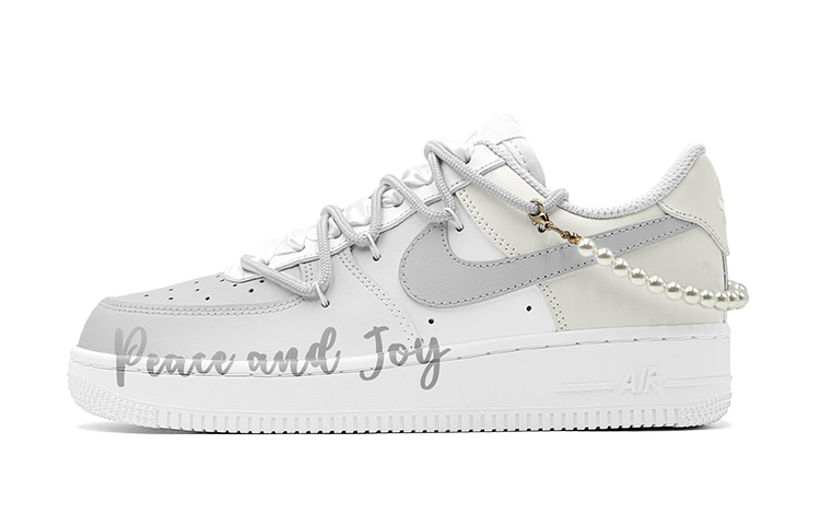 Order [Kasut Tersuai] Nike Air Force 1 Low 'Gadis Milenial dengan Mutiara - Musim Luruh' DH2920-111-466157