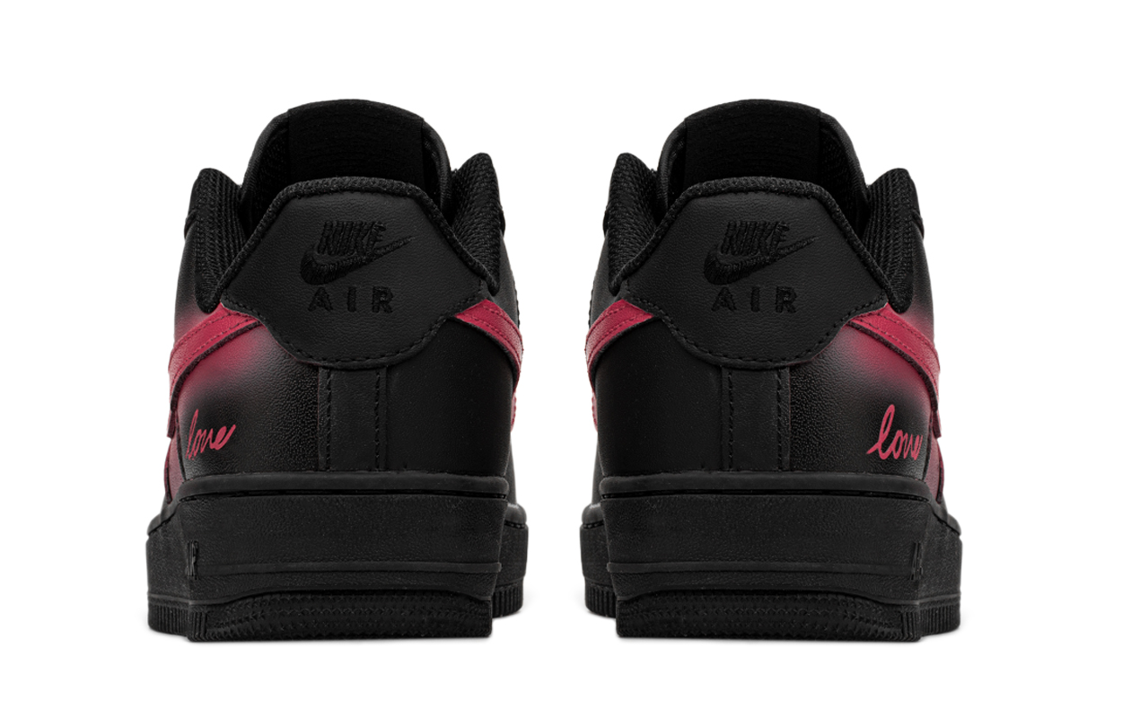 Purchase [Sneakers Kustom] Nike Air Force 1 Low 'Millennium Babe Hot Pink Hitam' CW2288-001(TeamA-霓虹情人)