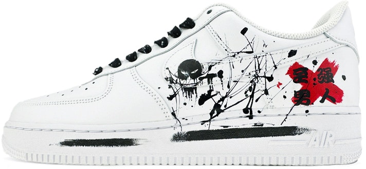 custom-shoes-nike-air-force-1-low-minimalist-black-white-red