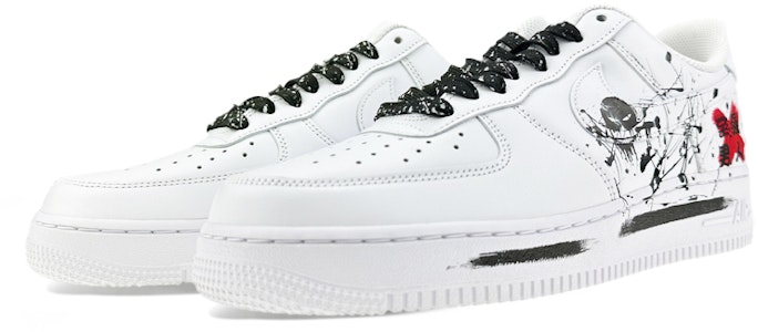 나이키 에어포스 1 로우 '미니멀 블랙 화이트 레드' (커스텀) CW2288-111(Team40-男款至强男人黑白) Lookbook 나이키 에어포스 1 로우 '미니멀 블랙 화이트 레드' (커스텀) CW2288-111(Team40-男款至强男人黑白)