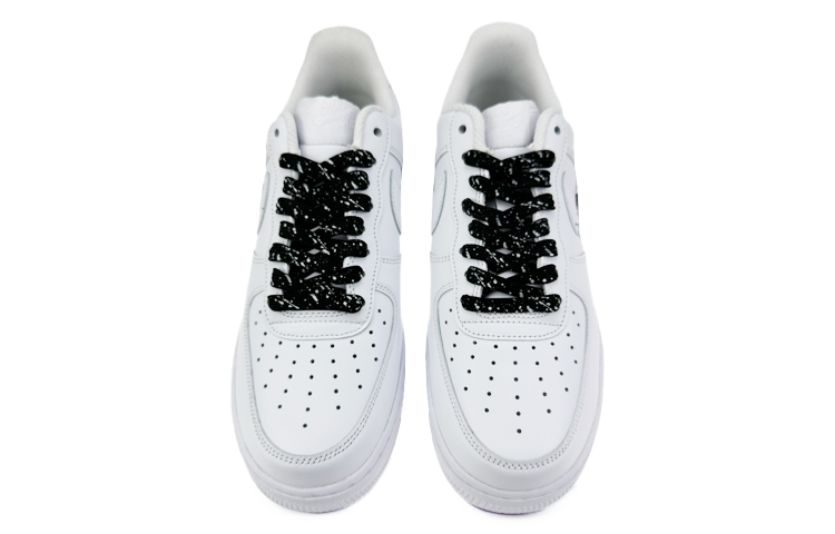 Shop カスタムAF1 ロー ミニマル黒白赤 CW2288-111(Team40-男款至强男人黑白)