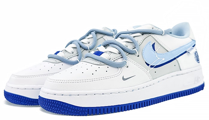 나이키 AF1 로우 '미니멀 별자리 사자' (해양블루) FB1844-111(Team40-GS狮子座海蓝) Lookbook 나이키 AF1 로우 '미니멀 별자리 사자' (해양블루) FB1844-111(Team40-GS狮子座海蓝)