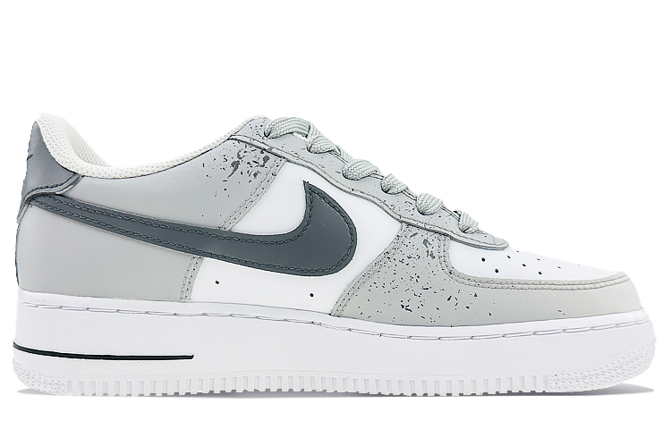 Order [Kasut Custom] Nike Air Force 1 Rendah 'Kelabu Minimalis' DH2920-111(Team40-GS狼灰)