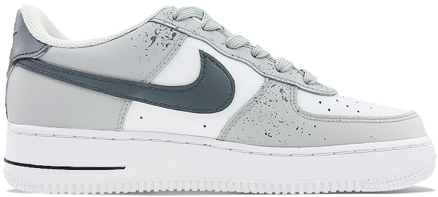 【定制球鞋】Nike Air Force 1 Low 極簡主義 狼 野心 執著 低幫 板鞋 GS 灰 Order 【定制球鞋】Nike Air Force 1 Low 極簡主義 狼 野心 執著 低幫 板鞋 GS 灰
