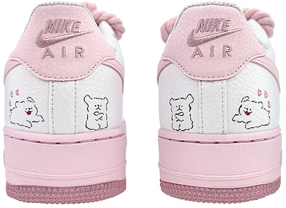 【訂製球鞋】 Nike Air Force 1 Low 極簡主義 修狗 戀愛 粉嘟嘟 低筒 板鞋 GS 粉白 Purchase 【訂製球鞋】 Nike Air Force 1 Low 極簡主義 修狗 戀愛 粉嘟嘟 低筒 板鞋 GS 粉白