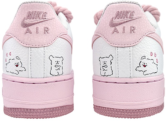 【訂製球鞋】 Nike Air Force 1 Low 極簡主義 修狗 戀愛 粉嘟嘟 低筒 板鞋 GS 粉白 Purchase 【訂製球鞋】 Nike Air Force 1 Low 極簡主義 修狗 戀愛 粉嘟嘟 低筒 板鞋 GS 粉白