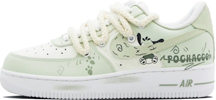 【定制球鞋】Nike Air Force 1 Low 小狗吐司 薄荷色 可愛 真摯 活力 舒適百搭 低筒 板鞋 男款 白綠 Buy 【定制球鞋】Nike Air Force 1 Low 小狗吐司 薄荷色 可愛 真摯 活力 舒適百搭 低筒 板鞋 男款 白綠