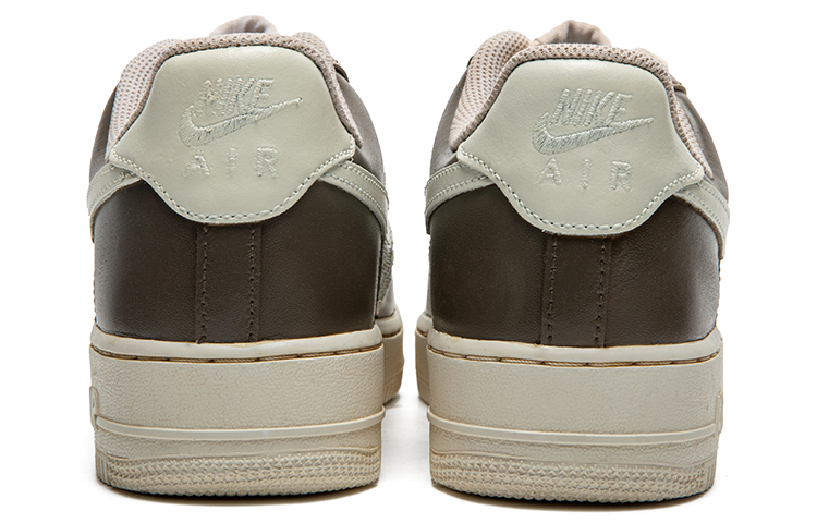 Shop 【訂製球鞋】Nike Air Force 1 空軍一號 野鶴製造 油畫風主題 特殊禮盒版 咖啡染 休閒 低幫 板鞋 男款 摩卡