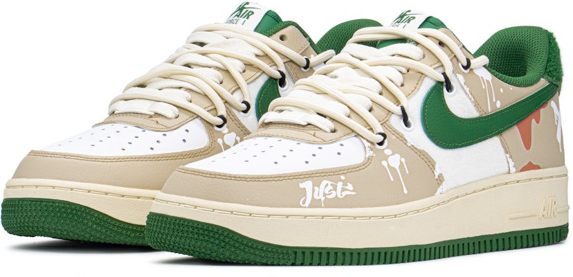 カスタム Nike Air Force 1 Low "モカグラフィティ" DO5220-131(TeamA-AF高街涂鸦) Lookbook カスタム Nike Air Force 1 Low "モカグラフィティ" DO5220-131(TeamA-AF高街涂鸦)