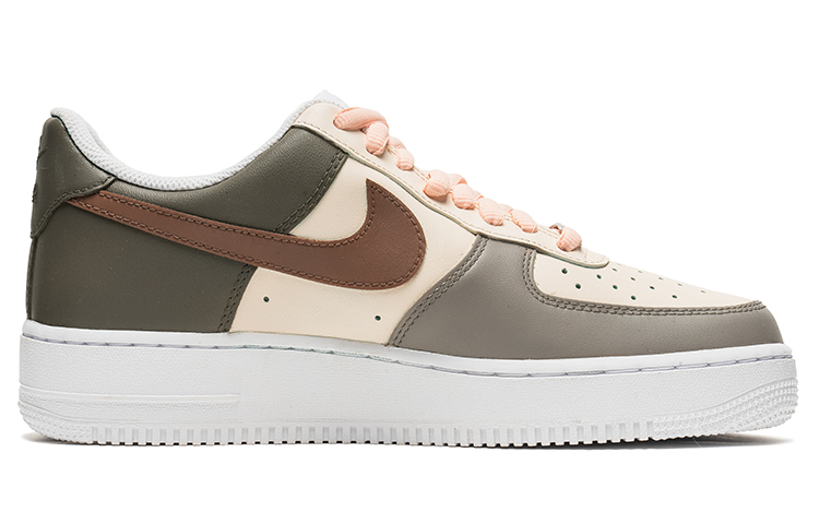 Order [Kasut Custom] Nike Air Force 1 Low 'Mocha Grey Christmas' CW2288-111(TeamB-男款复古未来褐G-BOX)