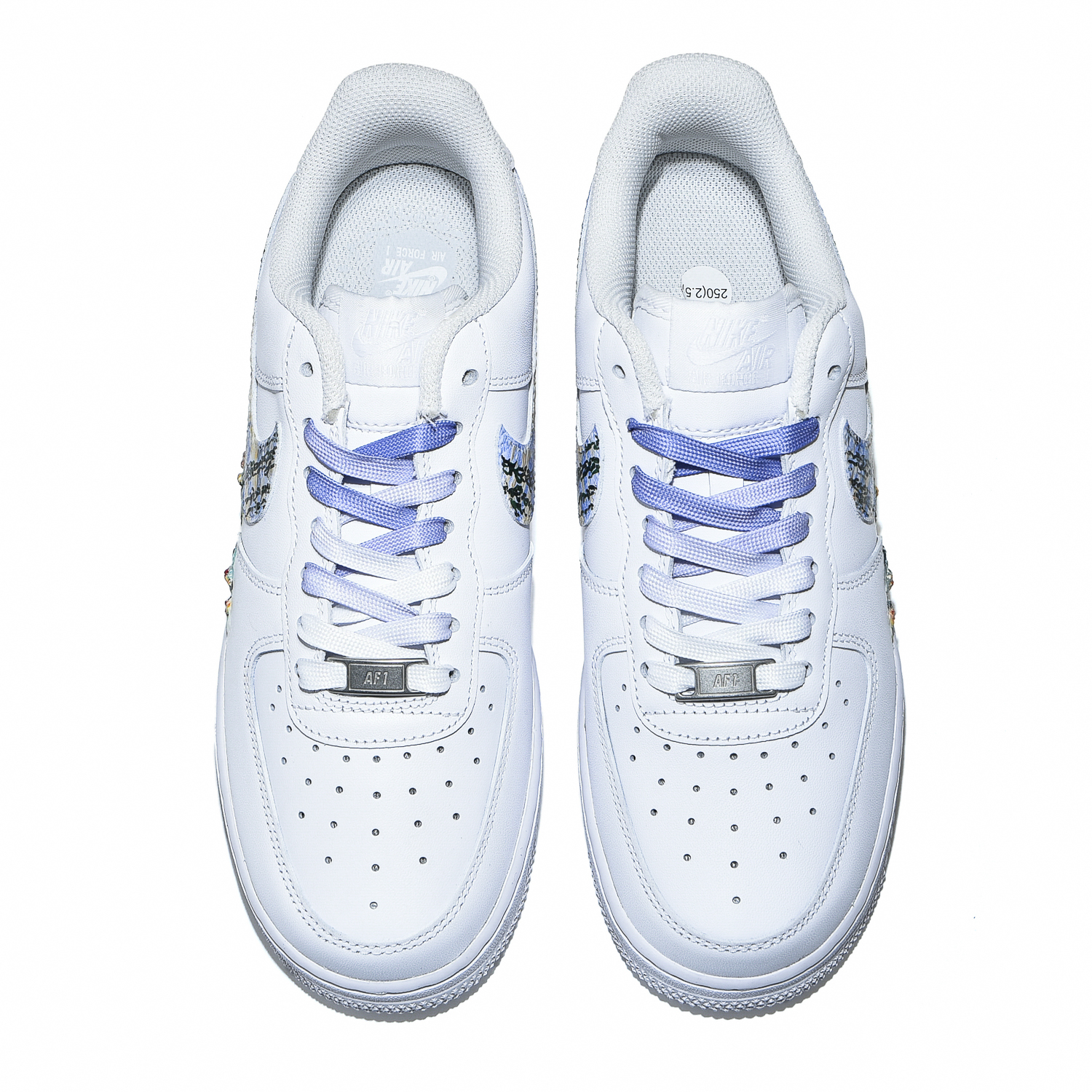 [Custom Shoes] Nike Air Force 1 Low 'Monet Water Lilies 3D Graffiti' 圖 4