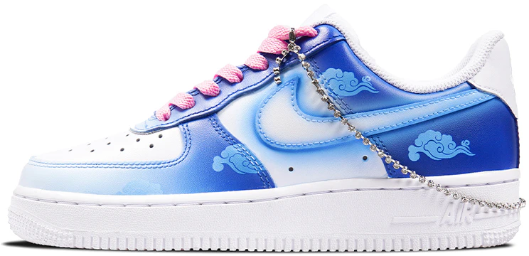 custom-shoes-nike-air-force-1-low-moon-goddess-gradient-blue
