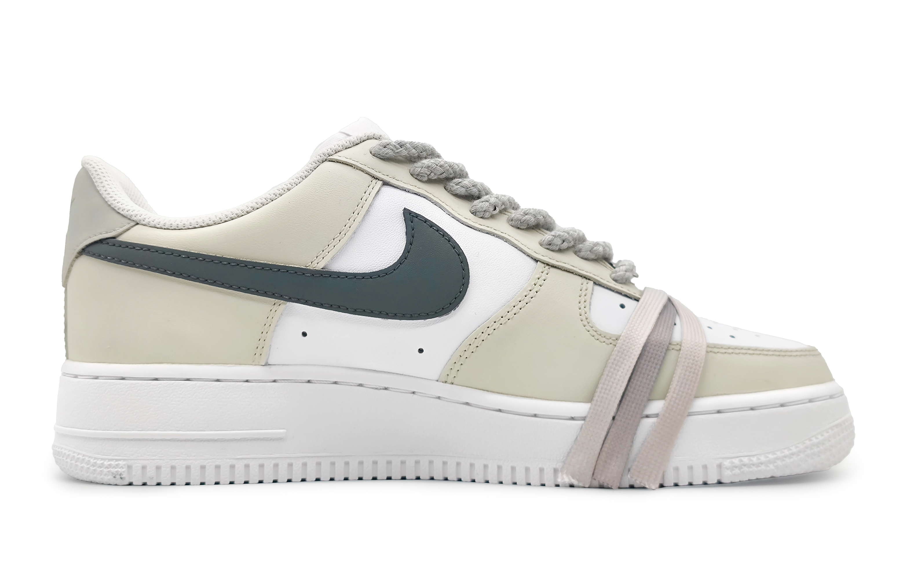 Order [Sepatu Kustom] Nike Air Force 1 Low 'Morandi Beige' DH2920-111(Team16-女款禁止捕鱼米杏)