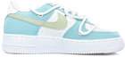 Order 【定制球鞋】 Nike Air Force 1 Low LE 莫蘭迪 簡約 清新 復古 低幫 板鞋 GS 藍綠