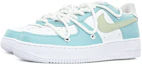 Lookbook 【定制球鞋】 Nike Air Force 1 Low LE 莫蘭迪 簡約 清新 復古 低幫 板鞋 GS 藍綠