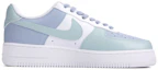 Lookbook 【定制球鞋】Nike Air Force 1 Low 空軍一號 手繪 簡約 莫蘭迪 個性 低幫 板鞋 男款 藍綠白