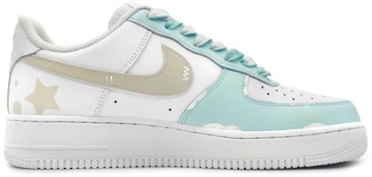 【カスタムシューズ】ナイキエアフォース1ロー「モランディドリームスターダスト」 DH2920-111(Team16-女款初恋星球浅绿) Order 【カスタムシューズ】ナイキエアフォース1ロー「モランディドリームスターダスト」 DH2920-111(Team16-女款初恋星球浅绿)