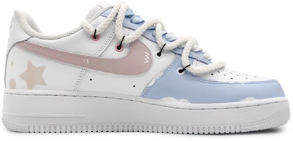 ナイキ エアフォース 1 ロー "モランディ ドリーミー スターライト" カスタムシューズ CW2288-111(Team16-男款初恋星球浅紫解构) Order ナイキ エアフォース 1 ロー "モランディ ドリーミー スターライト" カスタムシューズ CW2288-111(Team16-男款初恋星球浅紫解构)