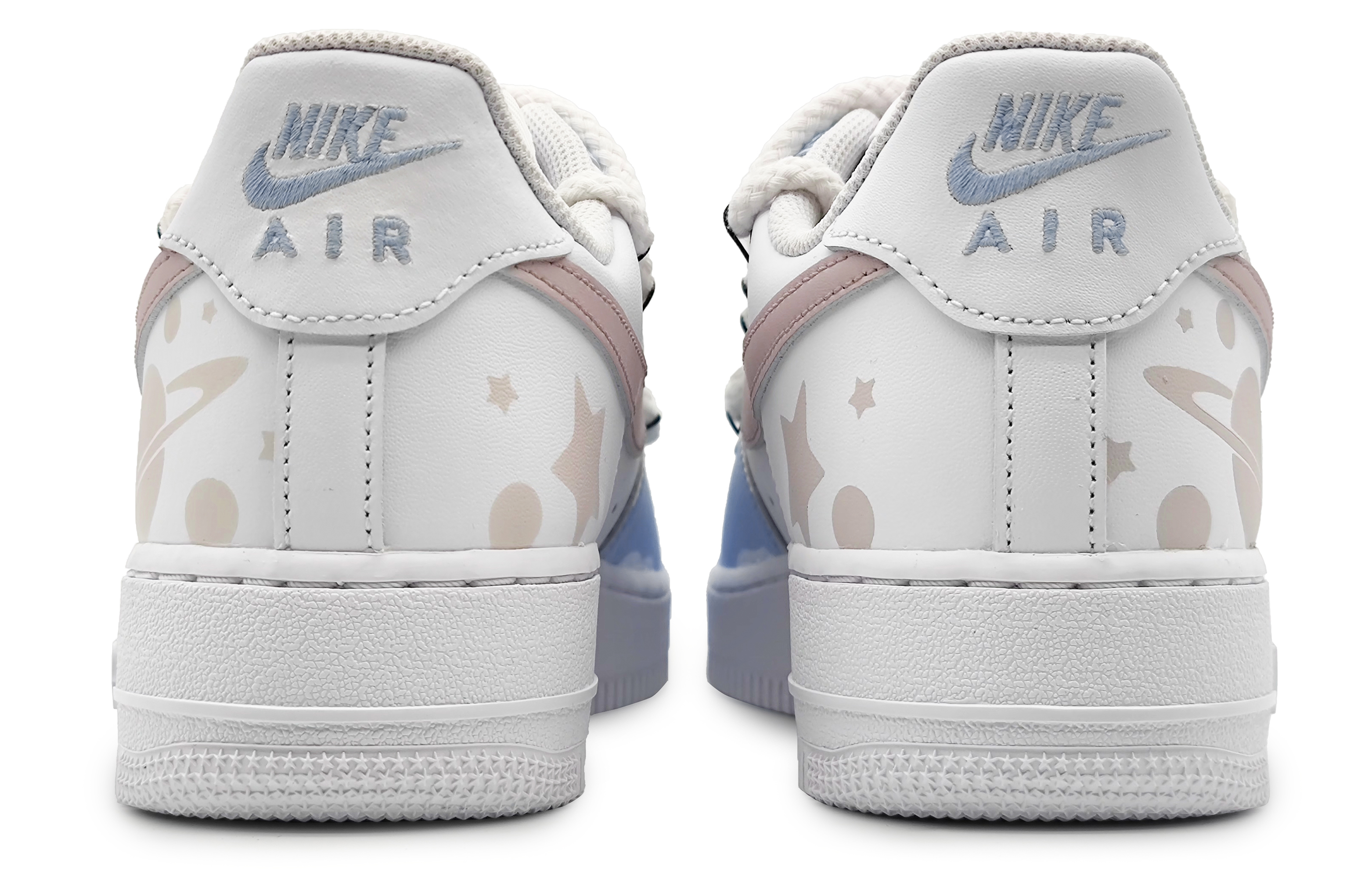 Purchase ナイキ エアフォース 1 ロー "モランディ ドリーミー スターライト" カスタムシューズ CW2288-111(Team16-男款初恋星球浅紫解构)