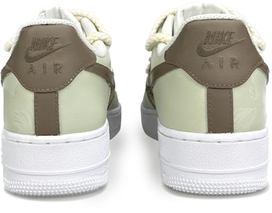 【訂製球鞋】 Nike Air Force 1 Low 07 莫里斯花園 貼布 解構 復古 清新 低筒 板鞋 男款 米綠 Shop 【訂製球鞋】 Nike Air Force 1 Low 07 莫里斯花園 貼布 解構 復古 清新 低筒 板鞋 男款 米綠