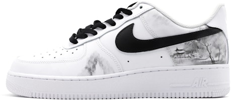 カスタム Nike Air Force 1 Low「雪山景」 CW2288-111(Team140-山水雪景) Order カスタム Nike Air Force 1 Low「雪山景」 CW2288-111(Team140-山水雪景)