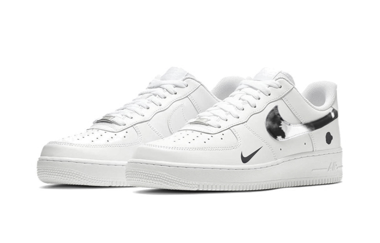 Lookbook ナイキエアフォース1 ロー『マウンテンウォーターブラックホワイト』CW2288-111-453033 CW2288-111-453033