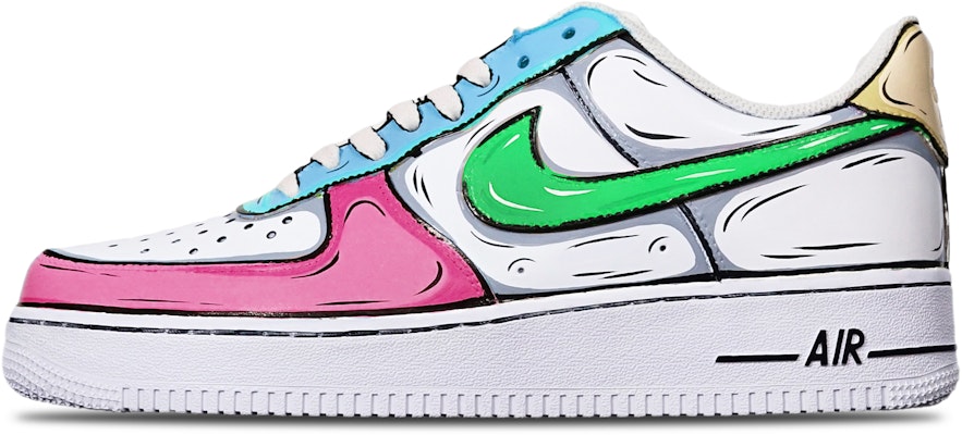 ナイキ エアフォース1 ロー "マルチカラーアニメ" (カスタム) CW2288-111(TeamT-二次元红蓝黄S-BOX) Buy ナイキ エアフォース1 ロー "マルチカラーアニメ" (カスタム) CW2288-111(TeamT-二次元红蓝黄S-BOX)