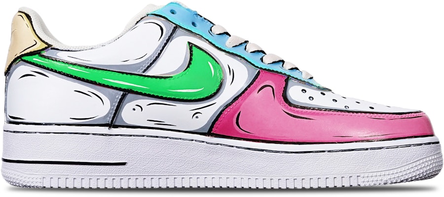 ナイキ エアフォース1 ロー "マルチカラーアニメ" (カスタム) CW2288-111(TeamT-二次元红蓝黄S-BOX) Order ナイキ エアフォース1 ロー "マルチカラーアニメ" (カスタム) CW2288-111(TeamT-二次元红蓝黄S-BOX)