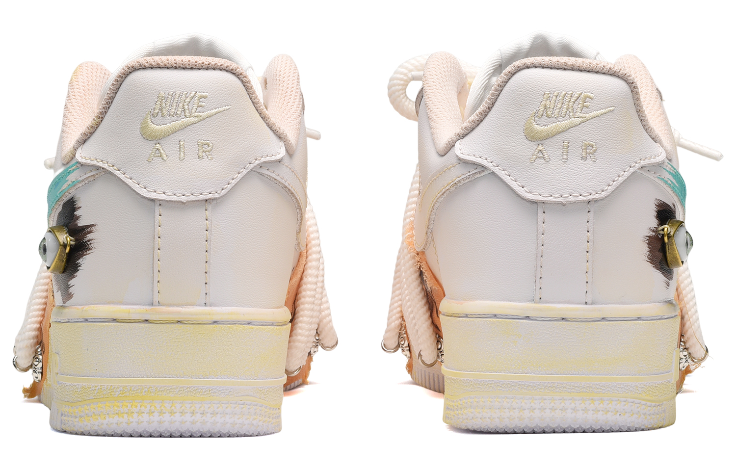 Shop [Custom Shoes] Nike Air Force 1 Low 'Mummy's Curse Blue White'